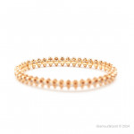 Браслет Cartier Clash розовый с камнями