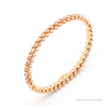 Браслет Cartier Clash розовый с камнями