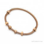 Браслет Cartier Ecrou de Cartier розовый классический