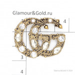 Брошь Gucci GUC-24А9