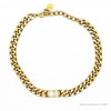 Колье Dior 30 Montaigne желтое DIO-24А3