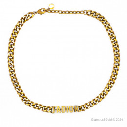 Колье Dior 30 Montaigne желтое DIO-24А4