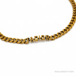Колье Dior 30 Montaigne желтое DIO-24А4