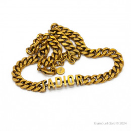 Колье Dior 30 Montaigne желтое DIO-24А4