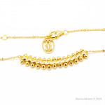 Кулон Cartier Clash желтый с камнями