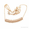 Кулон Cartier Clash розовый с камнями
