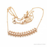 Кулон Cartier Clash розовый с камнями