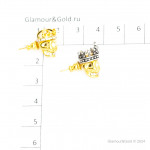 Серьги Alexander McQueen ALE-24А13