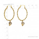 Серьги Alexander McQueen ALE-24А14