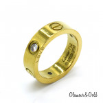 Кольцо Cartier Love жёлтое классическое