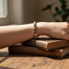 Браслет Bvlgari Serpenti с малахитом