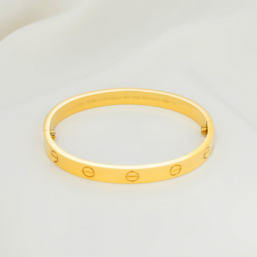 Браслет Cartier Love желтый классический