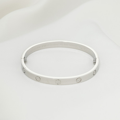 Браслет Cartier Love белое золото