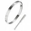 Браслет Cartier Love белое золото