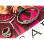 Комплект Bvlgari Serpenti классический (браслет и кольцо)