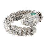 Кольцо змея Bvlgari Serpenti (серебро 925)