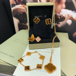 Серьги Van Cleef тигровые