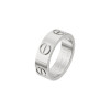Кольцо Cartier Love белое классическое