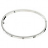 Браслет Cartier Love белый тонкий с камнями