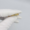 Браслет Van Cleef 5 мотивов зеленый в розовом