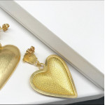 Серьги Versace Сердце Качество Люкс23390