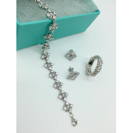 Комплект Tiffany and Co. Schlumberger (серьги, кольцо, браслет)