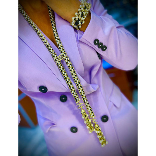 Комплект Chanel серьги, браслет, сотуар