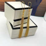 Серьги Ysl длинные