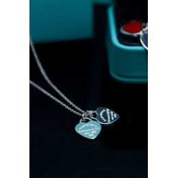 Кулон Return To Tiffany с красным сердцем