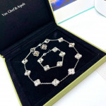 Комплект Van Cleef (серьги, браслет, колье)