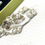 Комплект Van Cleef (серьги, браслет, колье)
