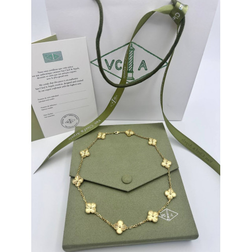 Комплект Van Cleef (браслет, колье, серьги)
