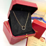 Кулон Cartier Juste Un Clou желтый классический с паве