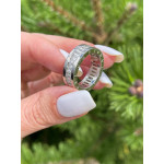 Кольцо BVLGARI с цирконами