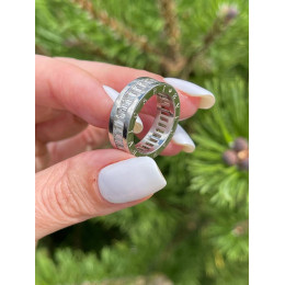 Кольцо BVLGARI с цирконами