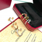 Серьги Cartier в виде гвоздя (в трех цветах)