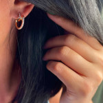 Серьги Cartier в виде гвоздя (в трех цветах)
