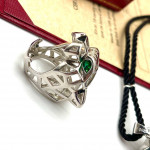 Комплект Cartier Пантера (Серьги, Кулон, Кольцо)