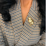 Комплект Gucci (Серьги, Брошь)