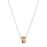 Кулон BVLGARI Serpenti розовый