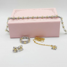 Комплект Tiffany and Co. Schlumberger (браслет, кольцо, кулон, серьги)