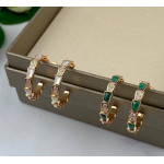 Серьги Bvlgari Serpenti желтое золото