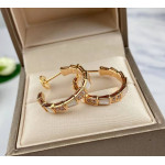Серьги Bvlgari Serpenti желтое золото