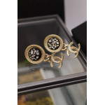 Серьги Chanel круглые