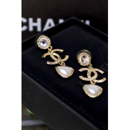 Серьги Chanel три яруса