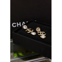 Серьги Chanel три яруса