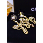 Серьги Chanel бантики