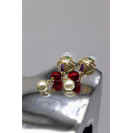 Серьги Chanel шарики