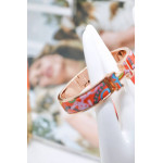 Браслет Hermes розовый металл