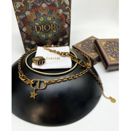 Комплект Dior (колье, кольцо, 2 браслета)
